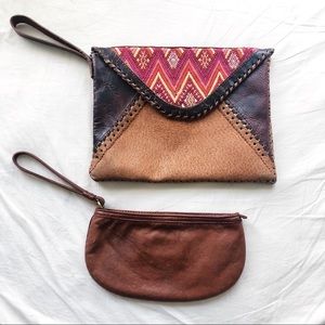 Nena & Co. envelope clutch Lucky Brand wristlet
